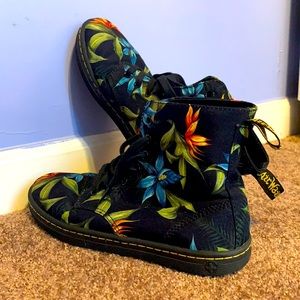 Floral Doc Martens Boots